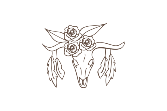 Floral Bull