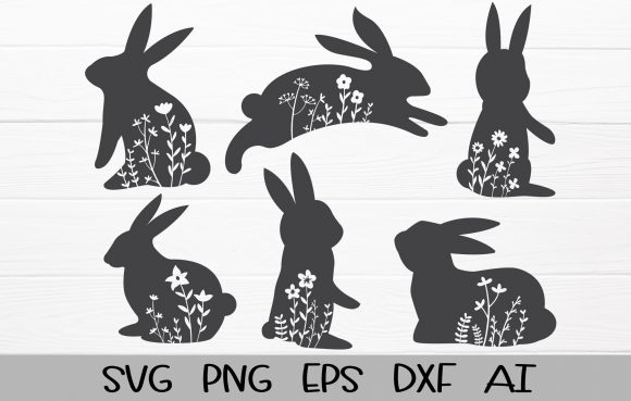 Floral Bunny Bundle