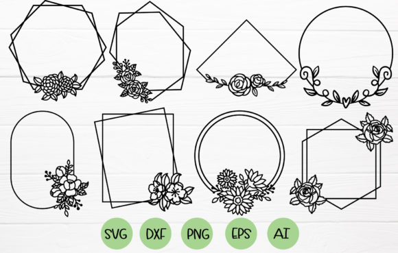 Floral Frames Bundle