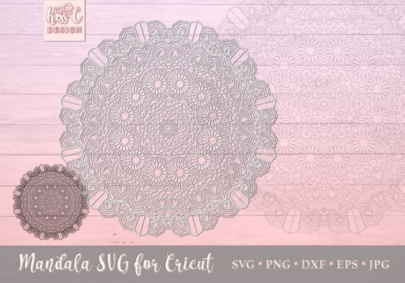 Mandala Crystal Snowflake Flower
