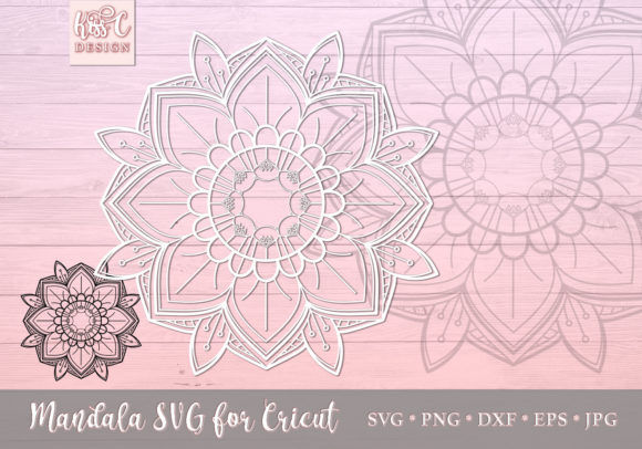 Mandala Lovely Flower Ornament
