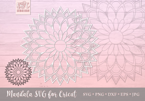 Mandala Minimal Sunflower Circular