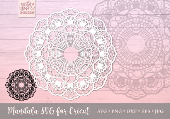 Mandala Simple Lace Garden Flower