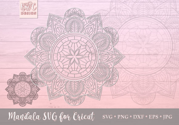 Mandala Spring Lotus Flower
