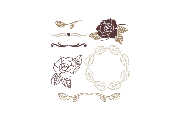 Roses and Floral Elements